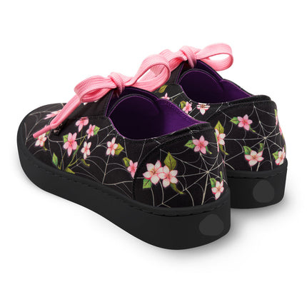 Spider Blossom Women's Casual Sneakers
