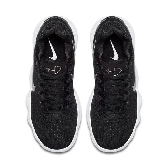 Men's Hyperdunk 2017 Black Metallic Silver Shoes