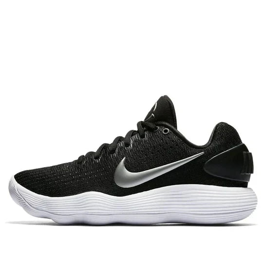 Men's Hyperdunk 2017 Black Metallic Silver Shoes