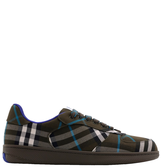 Men’s Burberry Check Terrace Noir Snug Sneakers
