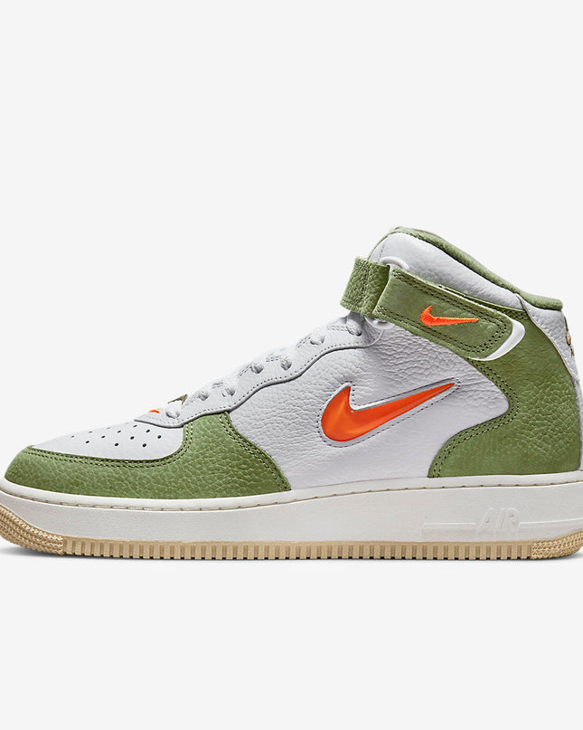 Men's Nike Air Force 1 Mid Olive Green Shoes