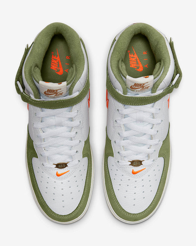 Men's Nike Air Force 1 Mid Olive Green Shoes