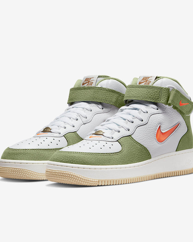 Men's Nike Air Force 1 Mid Olive Green Shoes