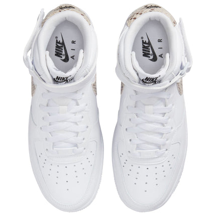 Men's Nike Air Force 1 Mid Snakeskin Swoosh Shoes