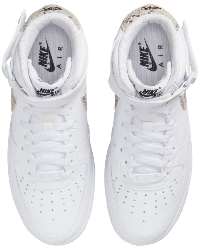 Men's Nike Air Force 1 Mid Snakeskin Swoosh Shoes